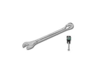 Klucz płasko-oczkowy polerowany 6 mm Stalco - S-48206 - Budowa OUTLET - miniaturka - grafika 1