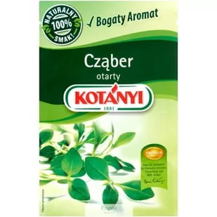Kotanyi Cząber otarty 10 g Kotányi - Przyprawy i zioła sypkie - miniaturka - grafika 1