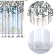 Firany - Firana Gotowa 300X150 Woal Barwiona Wzór Na Żabki - miniaturka - grafika 1