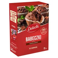 Ciasta i półprodukty do ciast - Delecta Babeczki smak czekoladowy 280 g - miniaturka - grafika 1