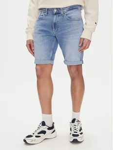 Tommy Jeans Szorty jeansowe Ronnie DM0DM20962 Niebieski Slim Fit - Spodenki męskie - miniaturka - grafika 1