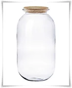 Dekoracje domu - Las w słoiku, szklany słoik z korkiem BAŃKA H-42 cm D-23 cm - miniaturka - grafika 1