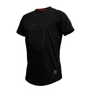 Odzież trekkingowa damska - Thorn Fit, T-shirt męski, Arrow, czarny, rozmiar S - grafika 1