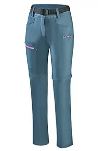 Black Crevice Damskie spodnie trekkingowe, damskie spodnie trekkingowe, damskie spodnie outdoorowe, odporne na działanie wody i szybkoschnące, wytrzymałe i oddychające spodnie trekkingowe z - Odzież trekkingowa damska - miniaturka - grafika 1
