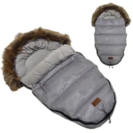 Śpiworki dla dzieci - Śpiwór do wózka 95 cm futro jesienno - zimowy - miniaturka - grafika 1