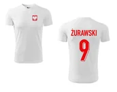 Koszulki sportowe męskie - Treningowa Koszulka POLSKA ŻURAWSKI 9 jr - miniaturka - grafika 1
