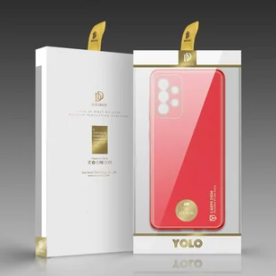 Dux Ducis Yolo eleganckie etui pokrowiec ze skóry ekologicznej Samsung Galaxy A72 4G czerwony - Etui i futerały do telefonów - miniaturka - grafika 5