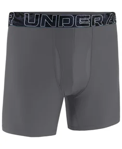 Bokserki męskie Under Armour Perf Tech 6in Grey L - Majtki męskie - miniaturka - grafika 1