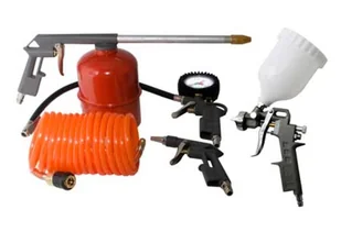 MAGG Kompresor 5 częściowy zestaw akcesoriów - Akcesoria pneumatyczne - miniaturka - grafika 1