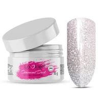 Żele do paznokci - La'kier Żel Budujący Do Paznokci UV LED 15g Tixotropia DIAMOND DUST FROST - miniaturka - grafika 1