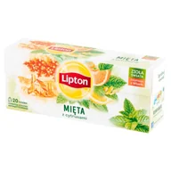 Herbata - Lipton Herbata MIĘTA Z CYTRUSAMI 20 saszetek - miniaturka - grafika 1