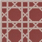 Płytki ceramiczne - BISAZZA Vienna Rosso mozaika szklana czerwona/różowa (BIMSZVIR) - miniaturka - grafika 1