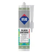 Silikony - Atlas Silikon sanitarny SILTON S 025 jasnozielony 280 ml - miniaturka - grafika 1