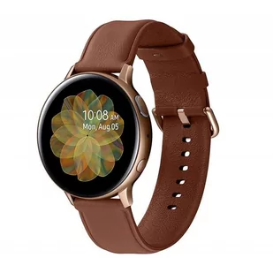 Samsung Galaxy Watch Active 2 44mm Brązowo-złoty (SM-R825FSDADBT) - Smartwatch - miniaturka - grafika 1