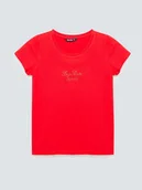 Koszulki i topy damskie - BIG STAR Koszulka w kolorze czerwonym - miniaturka - grafika 1