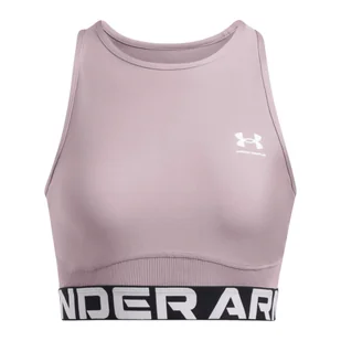 Top treningowy damski Under Armour Heat Gear Rib Tank - Koszulki sportowe damskie - miniaturka - grafika 1
