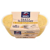 Konserwy i dania rybne - Seko Filety śledziowe w sosie musztardowym 250 g - miniaturka - grafika 1