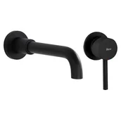 Baterie podtynkowe - Rea Bateria podtynkowa Rea Lungo LONG Black Matt czarna matowa + BOX - miniaturka - grafika 1