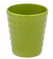 Donice - Osłonka ceramiczna BORNEO zielona - miniaturka - grafika 1