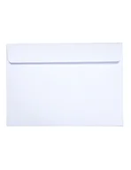 Koperty - Koperty ozdobne gładkie z poddrukiem C5 HK białe Olin Ultimate White 120g 25 szt. - eleganckie koperty na korespondencję zdjęcia - miniaturka - grafika 1