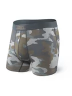 Bielizna sportowa męska - Bokserki Męskie SAXX Vibe Boxer Modern Fit Grey Supersize Camo - miniaturka - grafika 1