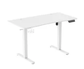 Biurka gamingowe - Silver Monkey Biurko elektryczne ED-120 white - miniaturka - grafika 1