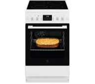 Kuchenki gazowo-elektryczne - Electrolux 500 LKR540266W Termoobieg - miniaturka - grafika 1