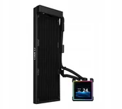 Chłodzenie wodne - Lian-Li Chłodzenie wodne Lian Li HydroShift II LCD-S 360N AiO-chłodzenie wodne, RGB, wyświetlacz LCD - bez wentylatora, 360mm, czarny - miniaturka - grafika 1
