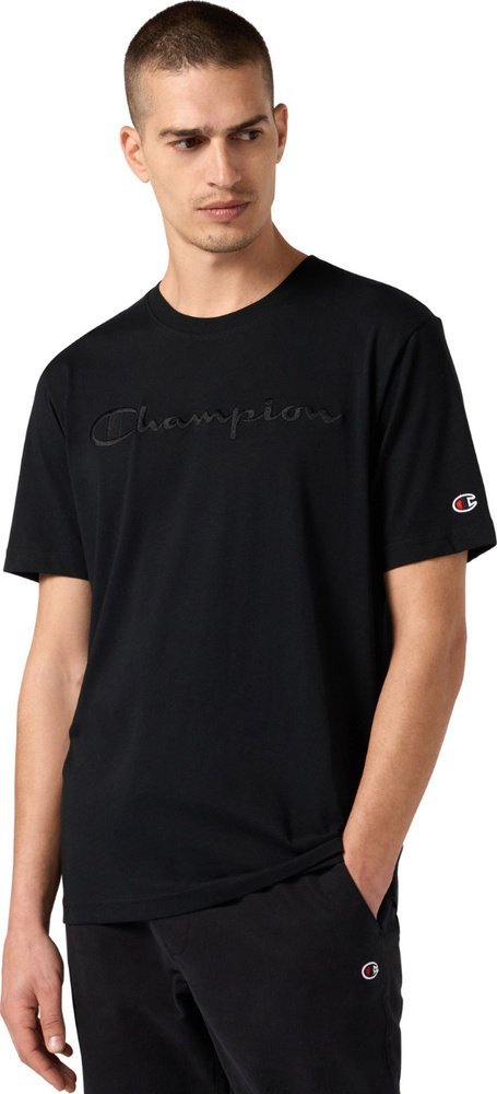 Champion Koszulka męska Champion SS Tee czarna 220273 KK001 M