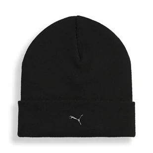 Czapka zimowa PUMA METAL PUMA CAT HIGH CROWN BEANIE 02640401 – Czarny - Czapki damskie - miniaturka - grafika 1