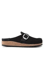 Klapki i japonki damskie - Birkenstock Klapki Buckley 1017826 Czarny - miniaturka - grafika 1