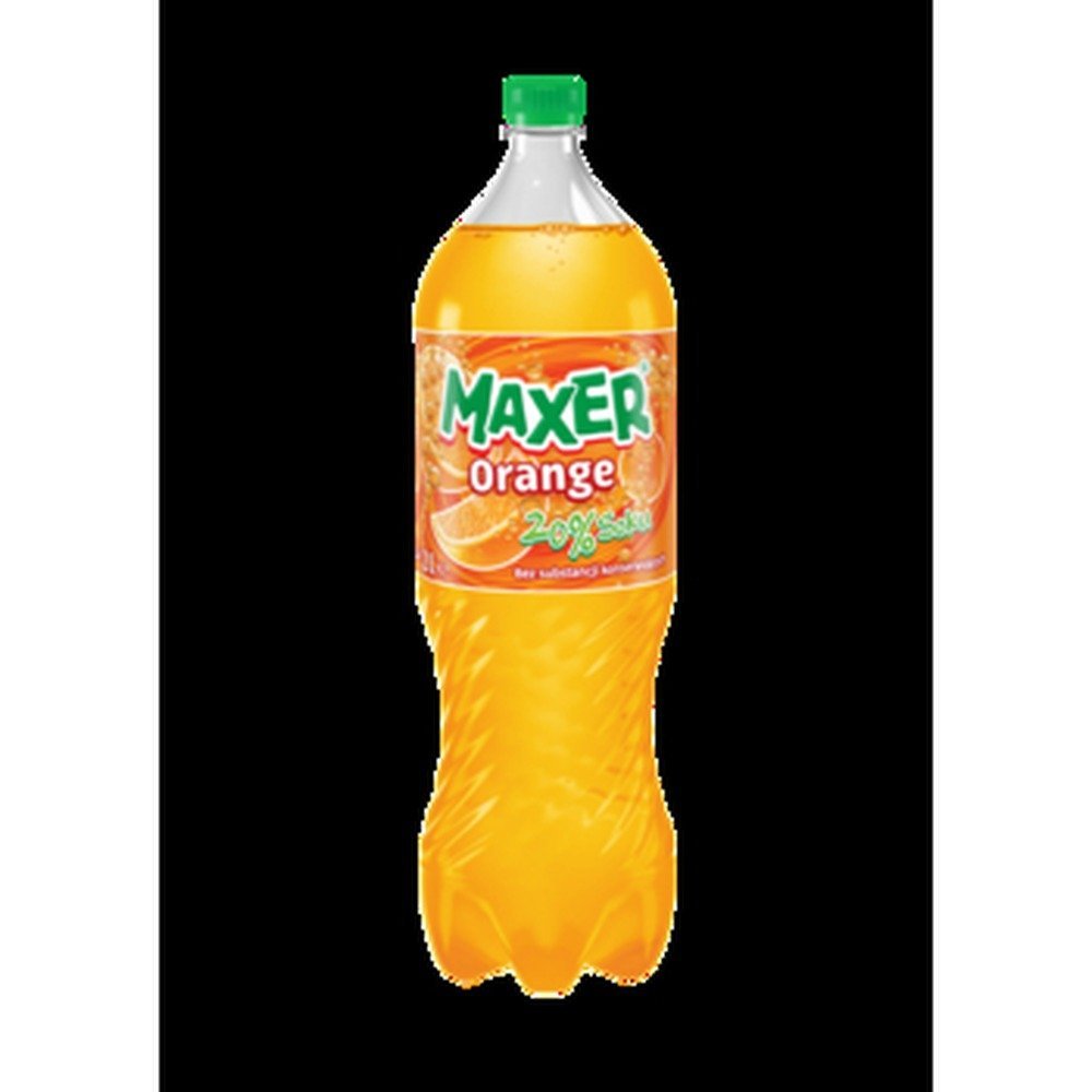 Napój pomarańczowy gazowany Maxer 2 litry