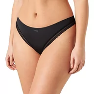 Body - Sloggi Damskie body Adapt Twist Brazil, czarne, XL - miniaturka - grafika 1
