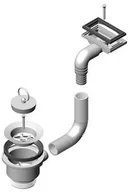 Syfony - Odpływ do syfonu ALVEUS pojedyńczy 1x1,5"-HP (1012007) - miniaturka - grafika 1