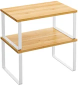 Meble kuchenne - Komplet 2 skandynawskich półek kuchennych - Eria - miniaturka - grafika 1