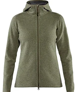 Fjallraven High Coast Wool bluza damska z kapturem czerwony ciemnobordowy (Dark Garnet) M - Bluzy damskie - miniaturka - grafika 1