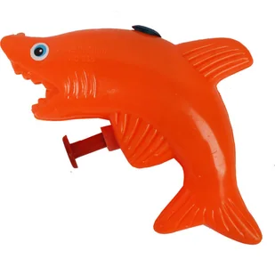 Pistolet Na Wodę Psikawka 10Cm Rekin Pomarańczowy - Zawieszki dla dzieci i niemowląt - miniaturka - grafika 1