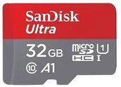 Karty pamięci - Sandisk memory card microSDHC 32GB Ultra 120MB/s A1 + adapter 05253NRD - miniaturka - grafika 1