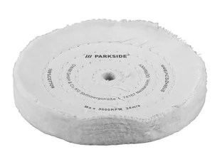 PARKSIDE® Akcesoria do szlifierki stojącej PSBS 240 C2 (Bawełniana tarcza polerska 150 mm) - Akcesoria do elektronarzędzi - miniaturka - grafika 1
