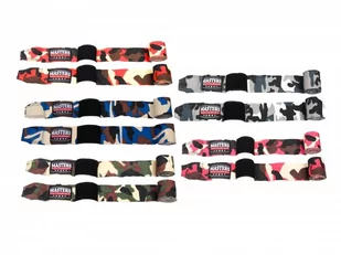 Taśmy bokserskie BBE-MFE CAMOUFLAGE 4,5 m NOWE KOLORY - Bandaże bokserskie - miniaturka - grafika 1