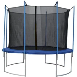 Trampolina ogrodowa 366 cm z siatką ochronną PE PATIO - Trampoliny - miniaturka - grafika 1