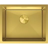 Zlewozmywaki - Mexen Trixo zlewozmywak stalowy 1-komorowy 540 x 440 mm, złoty - 6414541000-55 - miniaturka - grafika 1