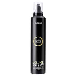Montibello Decode Volume Hair Body Bardzo mocna pianka nadająca objętość, 300ml - Kosmetyki do stylizacji włosów - miniaturka - grafika 1