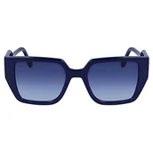 Okulary przeciwsłoneczne - KARL LAGERFELD KL6098S Okulary, Blue, 52/19/140 dla kobiet, Niebieski, 52/19/140 - miniaturka - grafika 1