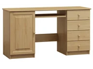 Dom i wnętrze OUTLET - OUTLET - Biurko drewniane CONRADO głębokość 55cm sosna - miniaturka - grafika 1