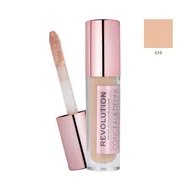 Korektory do twarzy - Makeup Revolution, Conceal & Define, Korektor w płynie C10, 3,4 ml - miniaturka - grafika 1