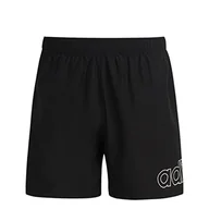 Kąpielówki męskie - adidas, Logo Clx, kostium kąpielowy, czarno-biały, L, męski - miniaturka - grafika 1