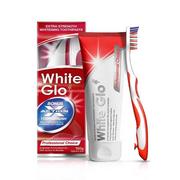 Pasty do zębów - White Glo WHITE GLO Professional Choice wybielająca pasta do zębów 100ml + szczoteczka 97578-uniw - miniaturka - grafika 1