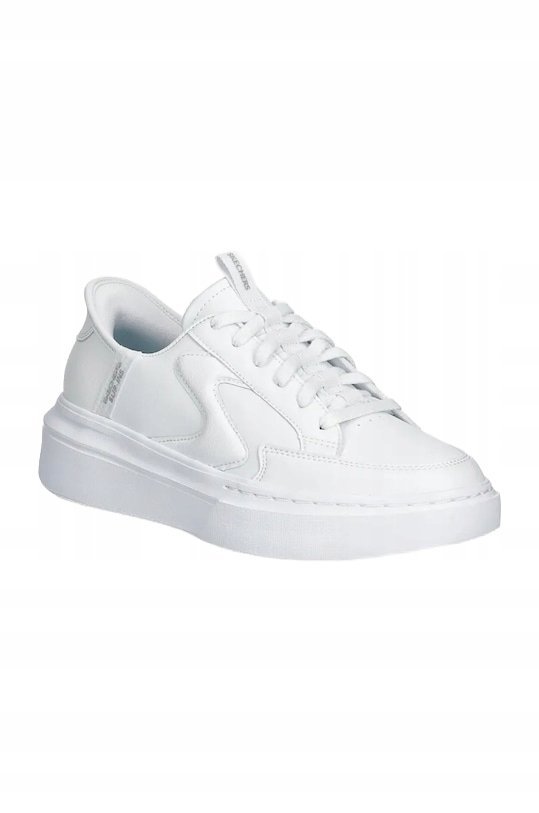 SKECHERS CORDOVA SPORTOWE BIAŁE PÓŁBUTY Z MASYWNĄ PODESZWĄ 39 U2A