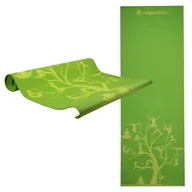 Maty do ćwiczeń - Insportline Mata do ćwiczeń Spirit joga, aerobik 172 x 61 cm - Kolor Zielony 11729-2 - miniaturka - grafika 1